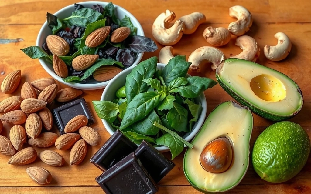 Immagine di alimenti ricchi di magnesio