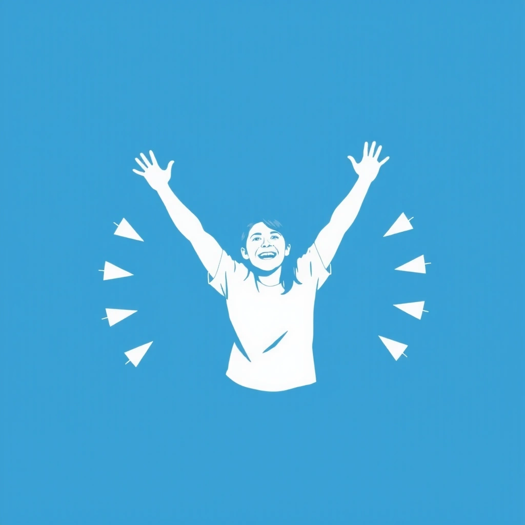 Persona energica e felice